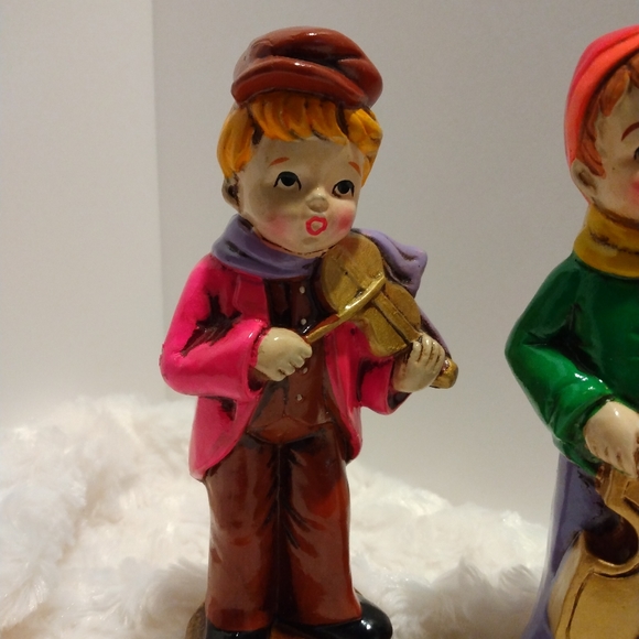 Vintage Christmas carolers (5). ? Jasco brand. - Picture 6 of 9